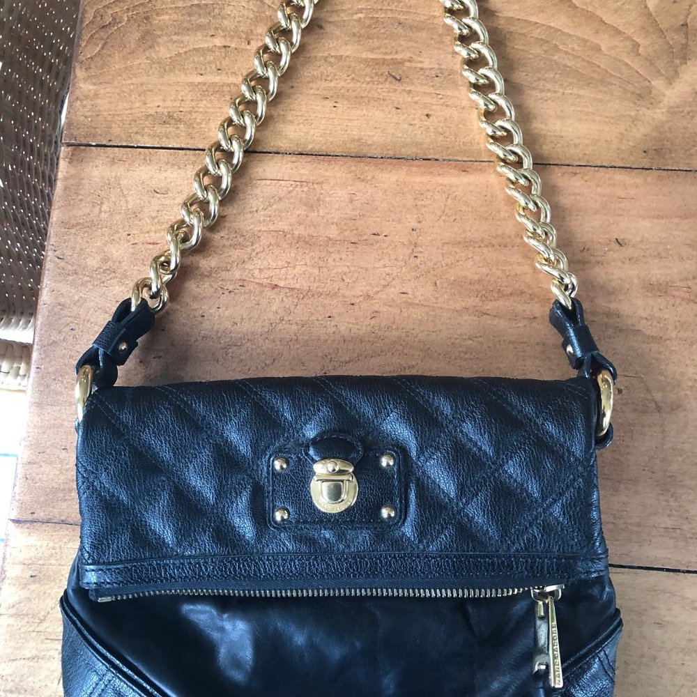 Rare MARC JACOBS QUILTED LEATHER FLAP BAG